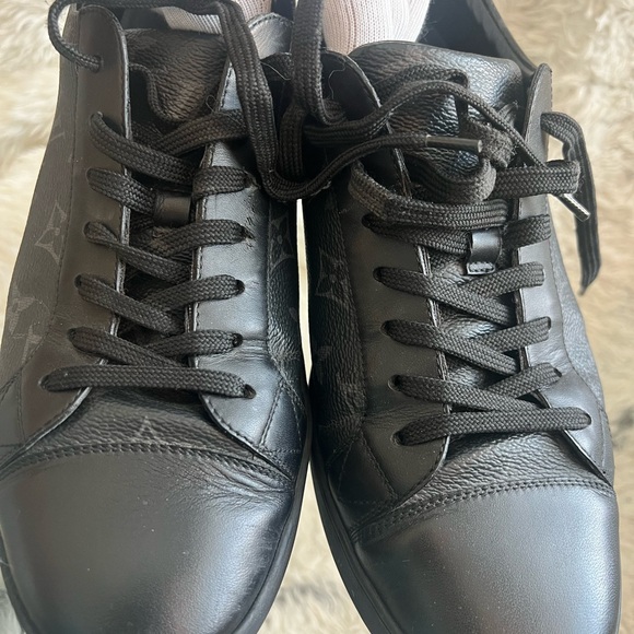 Louis Vuitton Monogram Shoes Size 7.5 in Graphite - Picture 8 of 8
